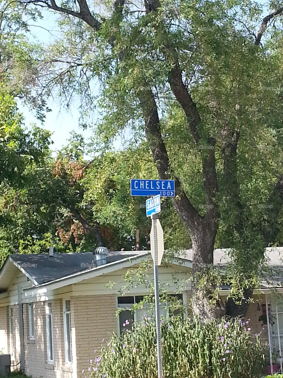 Chelsea Street Sign