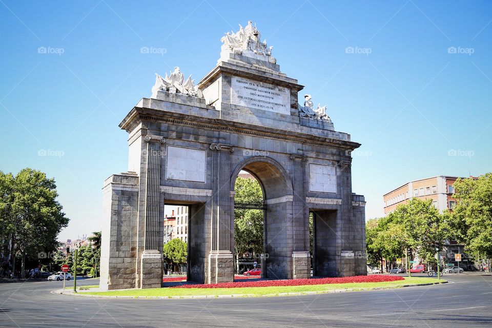 Arch in the street