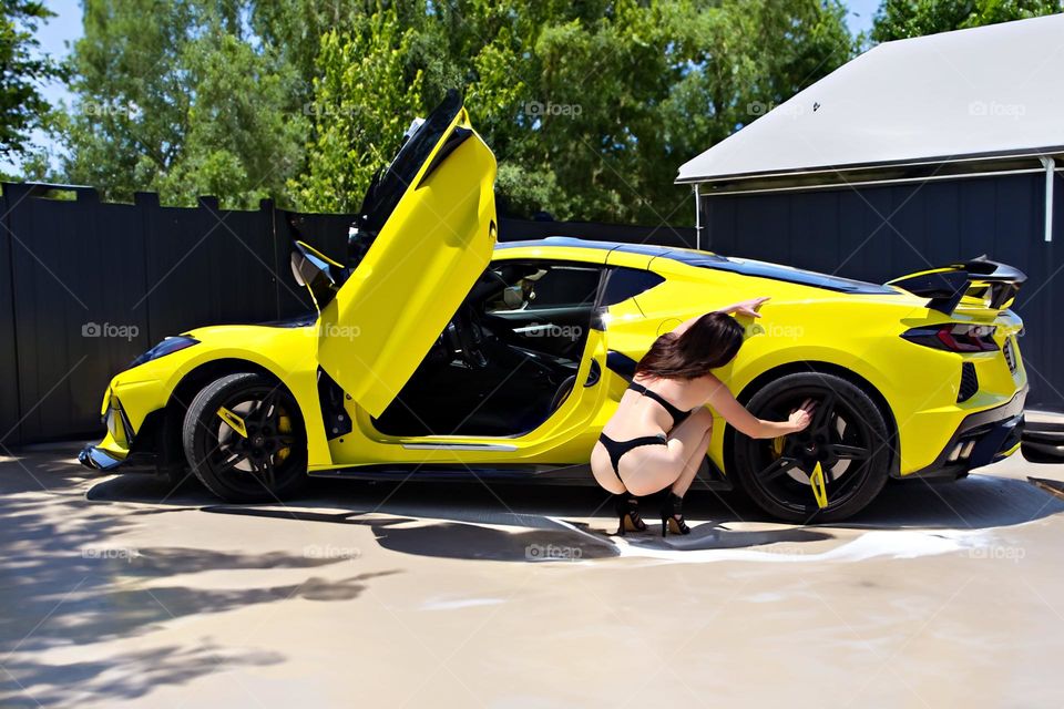 Corvette car wash