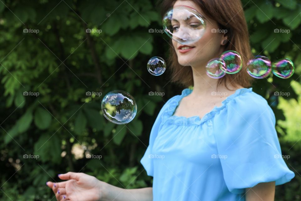 Bubbles outdoor 