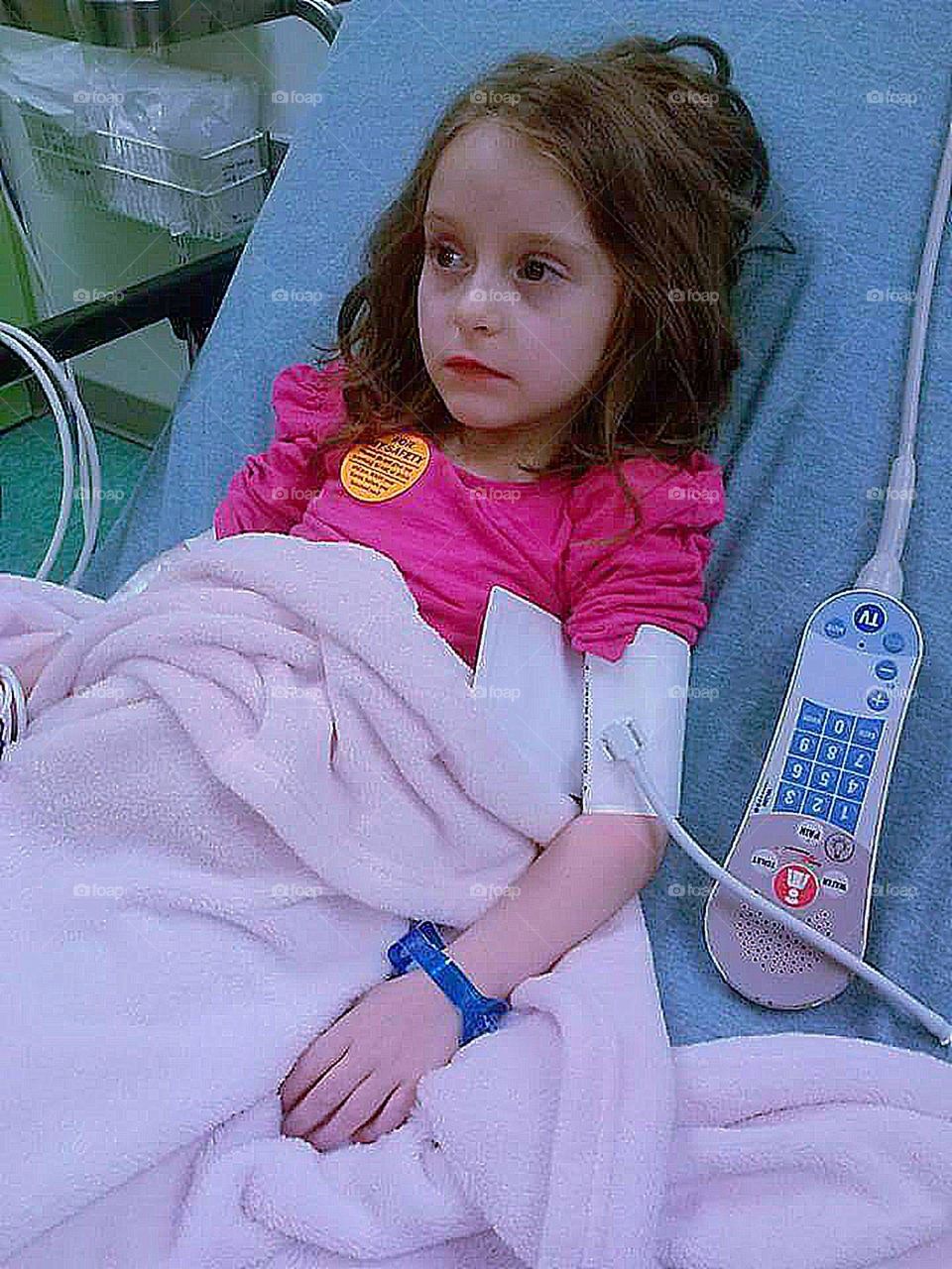 My daughter is insulin dependent diabetic. This was one of the many times she has been hospitalized with a stomach bug. Getting sick for a diabetic can get serious fast. She's older now and the illnesses are much fewer.