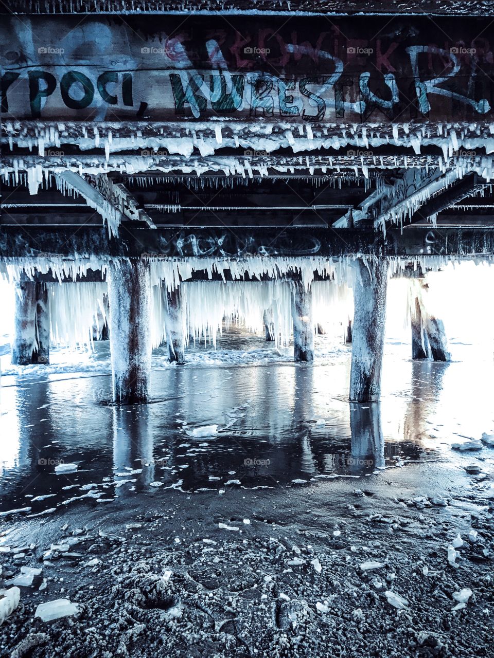 Under the pier