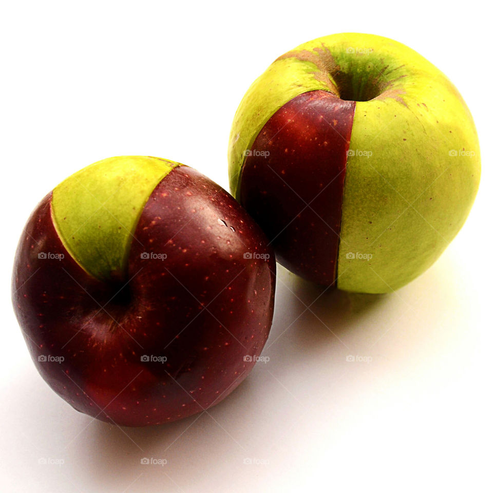 Apples contrast
