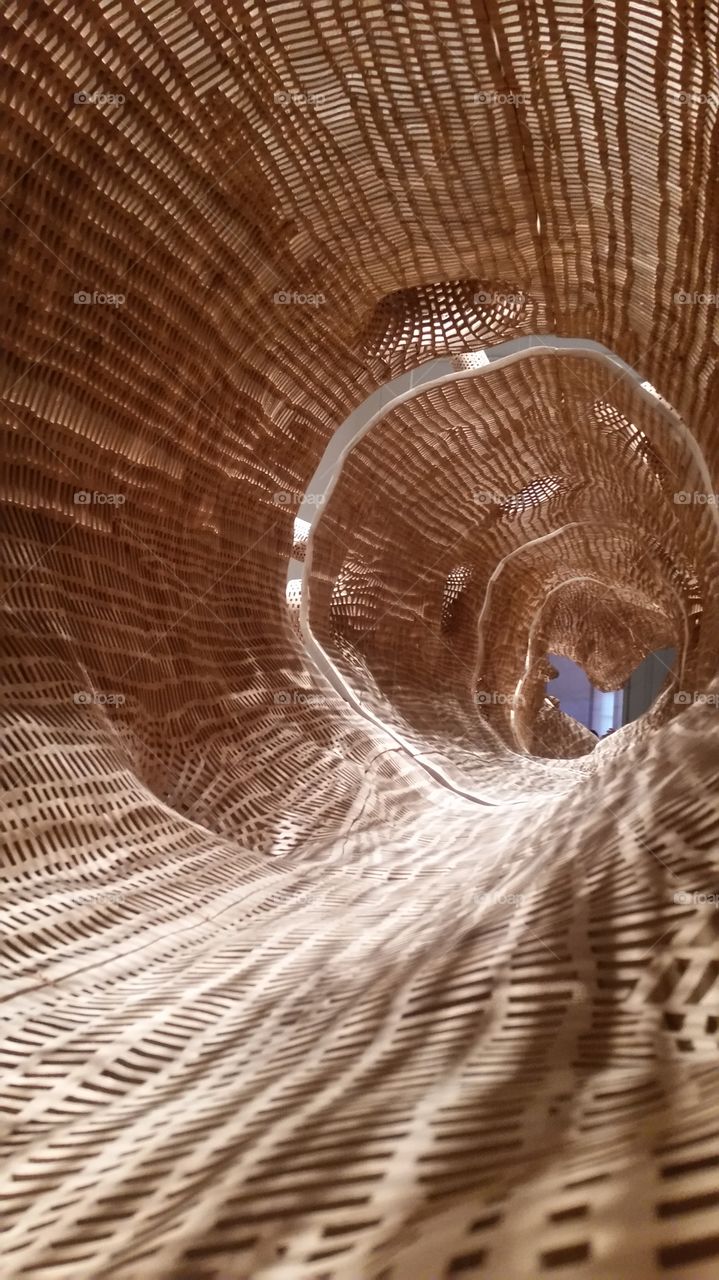 Renwick Gallery sculpture,  picture from the inside