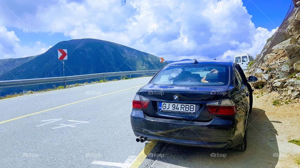 the Transalpina road