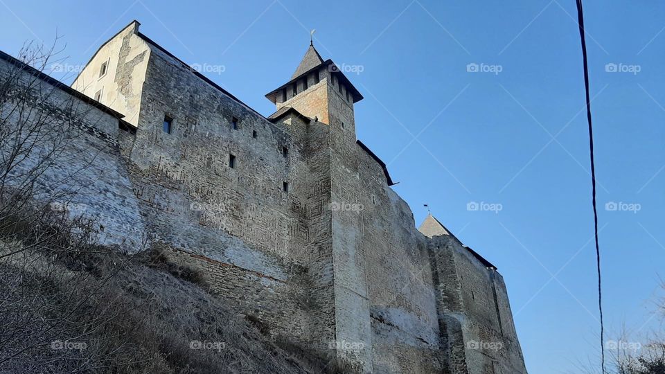 Old medieval fortress, Ukraine