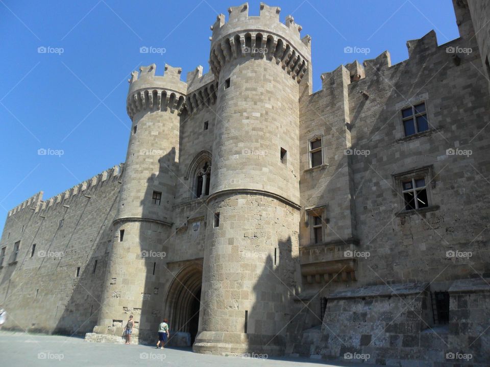 Entrance to a fortified town