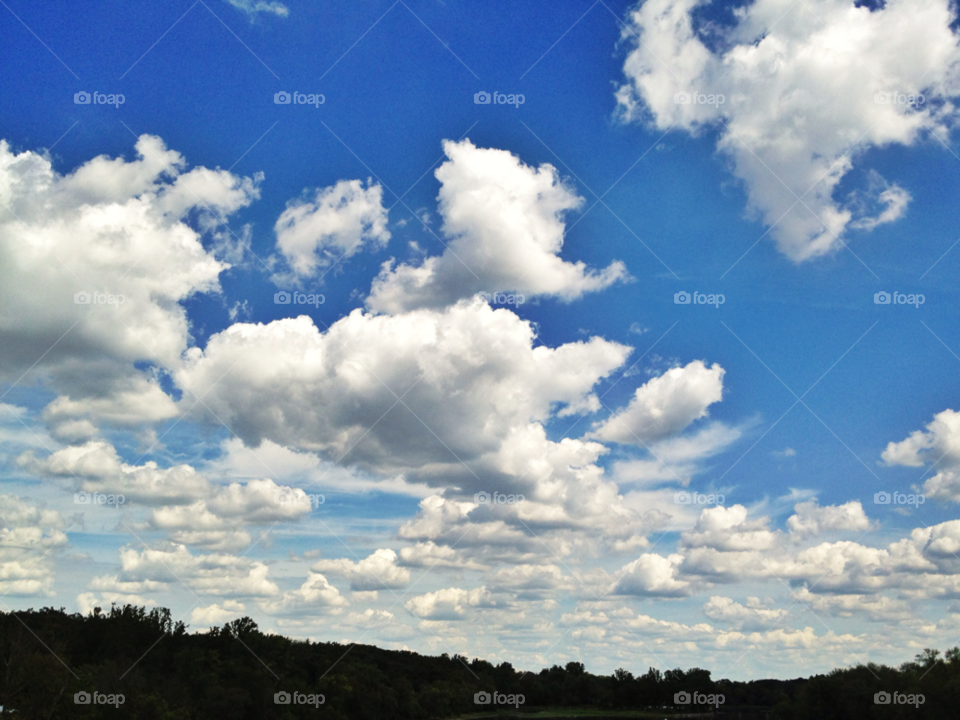 landscape sky blue clouds by tjduncan77