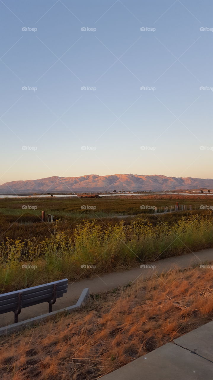 Mountains near Alviso