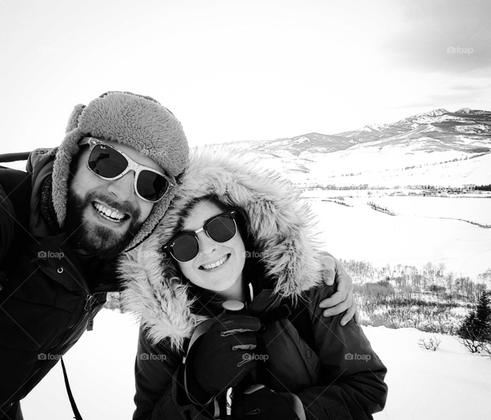 winter time with my babe