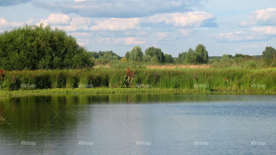 Water, Landscape, Reflection, No Person, Nature