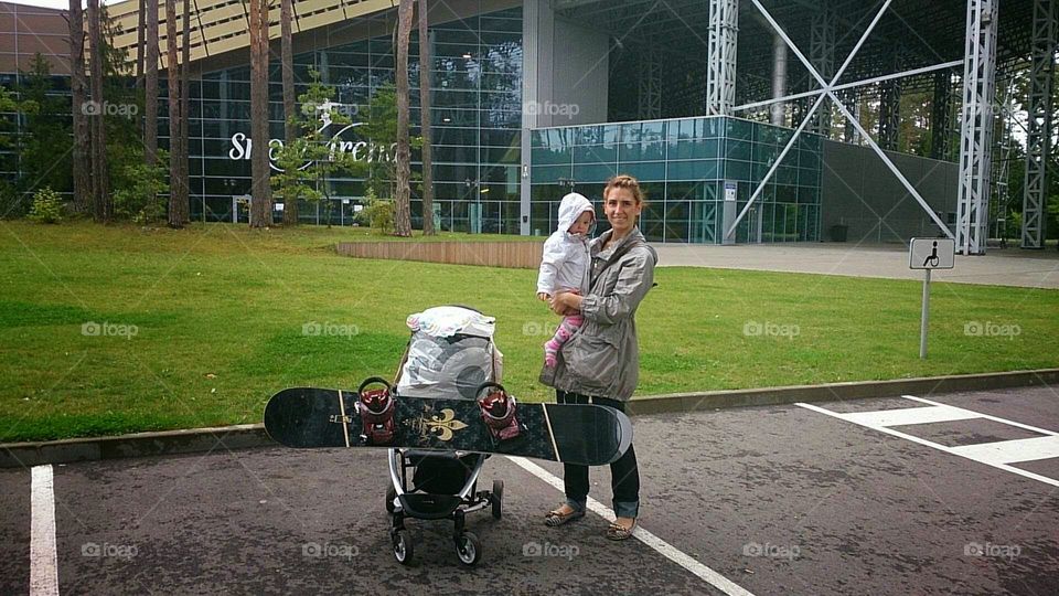 Snowboarding passion