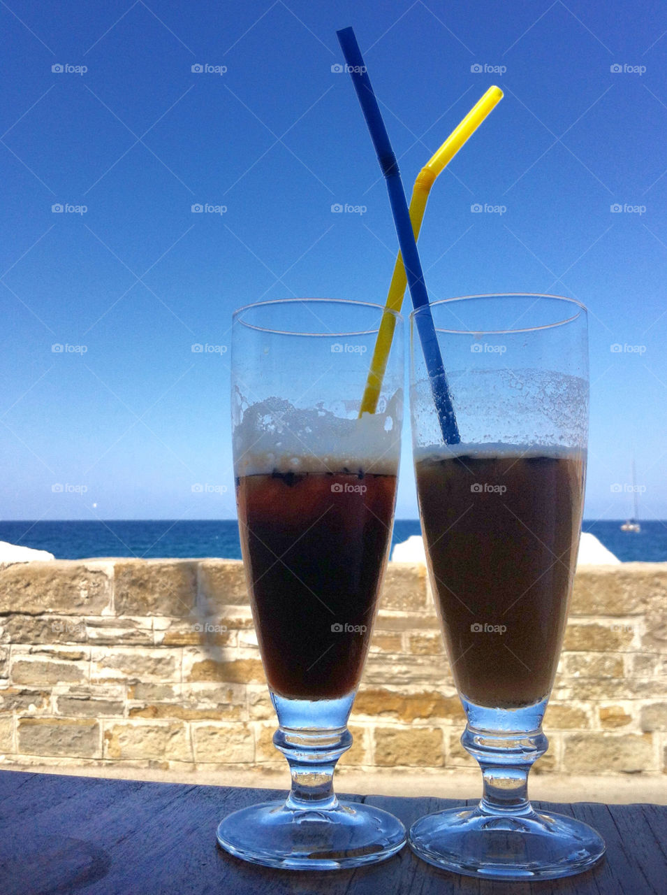 beach sky blue table by munda.net