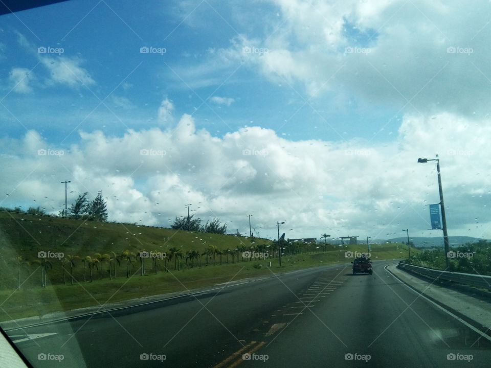 clouds and sky