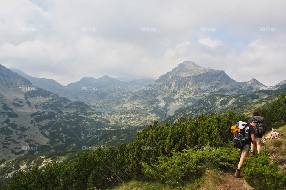 Hiking inthe Pirin mountain, Bulgaria