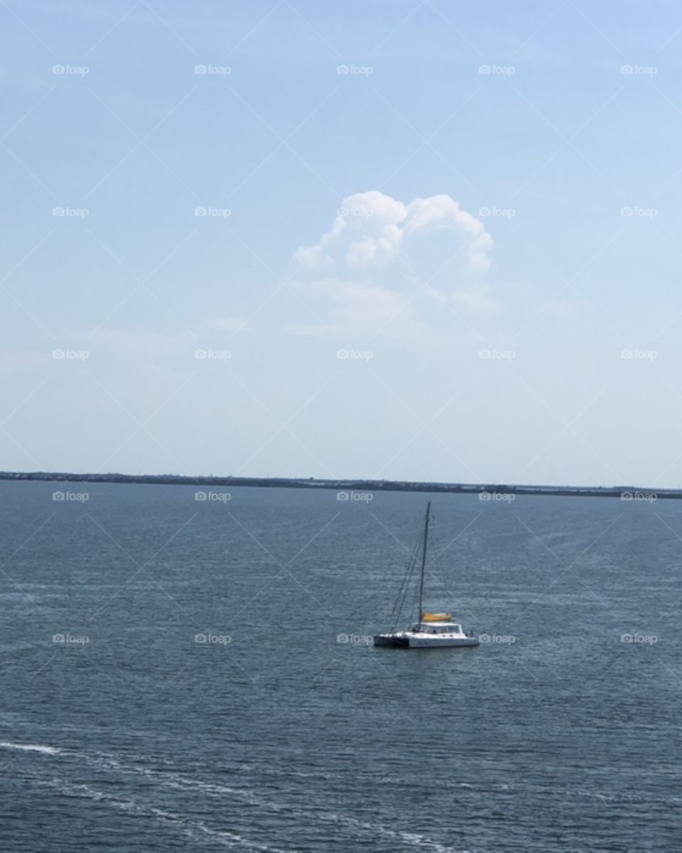 Freedom on the seas, tranquility.