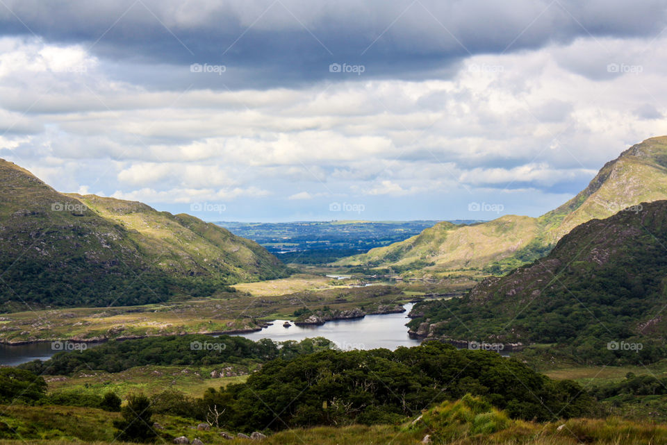 Landscape from a stop on the Ring of Kerry in Ireland.