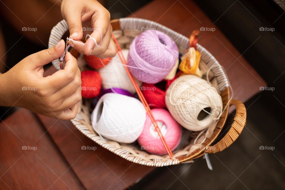 Crocheting