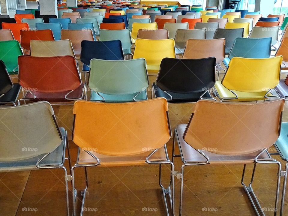 Colorful chairs