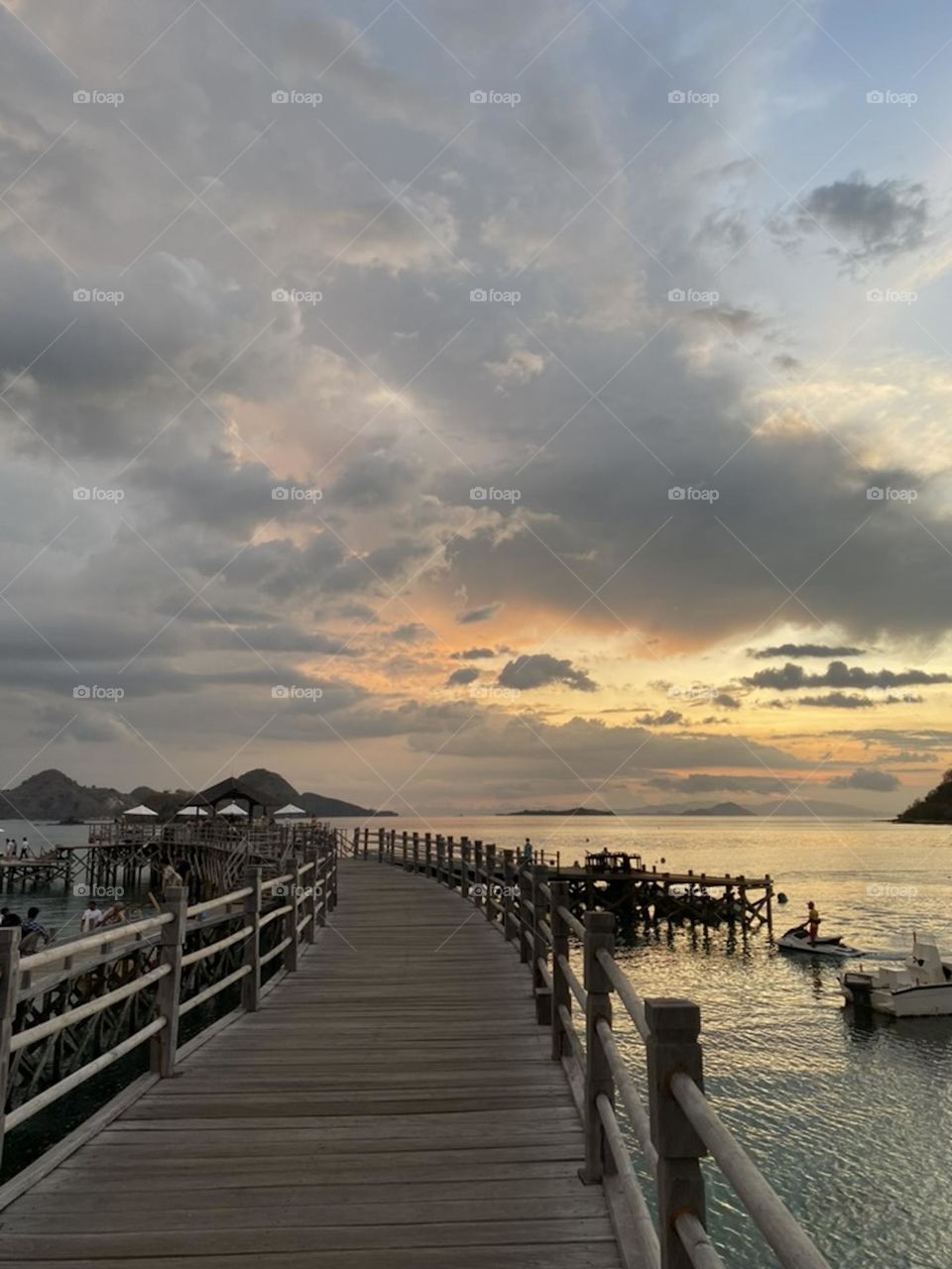 afternoon view from the bridge