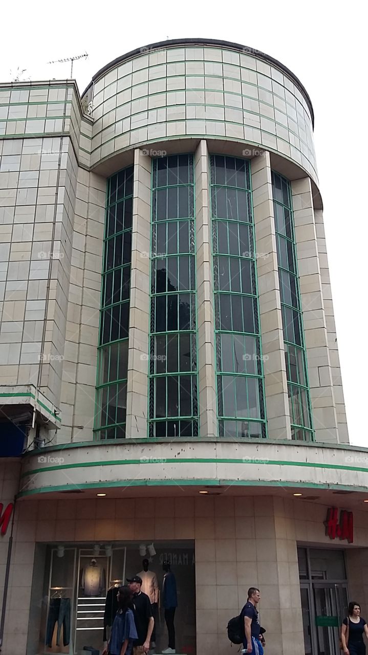 Glass Front Building