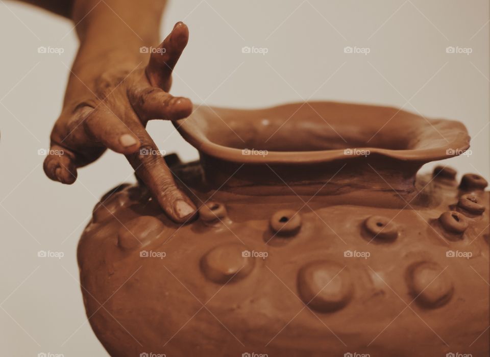 Pottery making