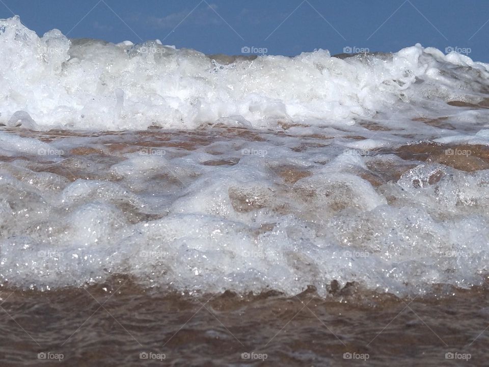 Wave and water