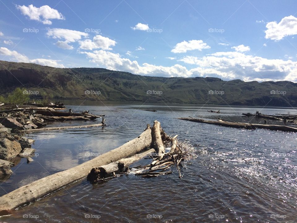 Hiking near a beautiful Kamloops river! 