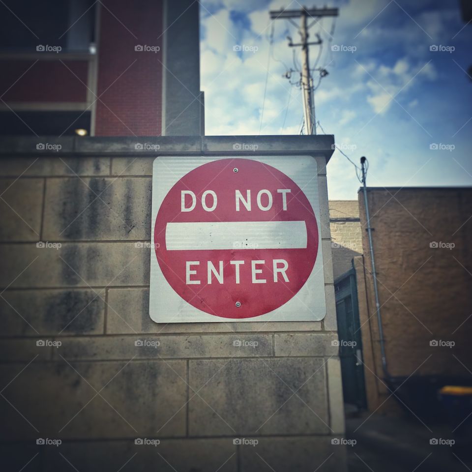 Do Not Enter 🖤