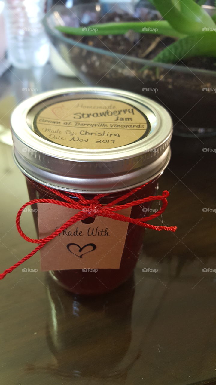 Strawberry Jam - Made with Love