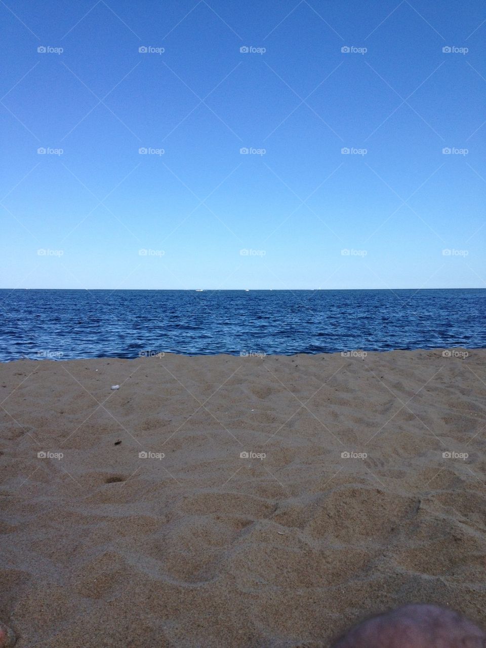Sea meets sand. Plum Island, MA