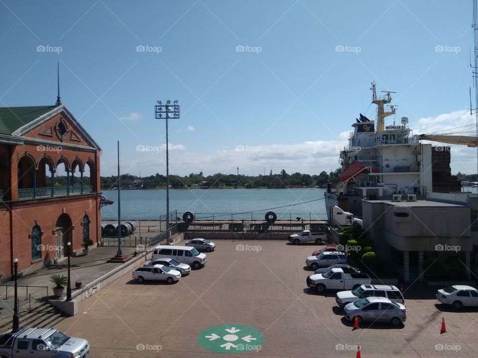 Port of the city of Tampico