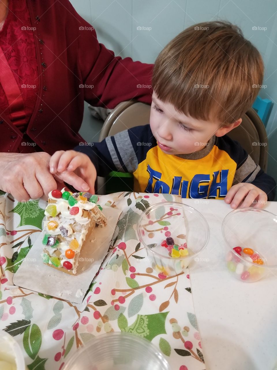 gingerbread house party