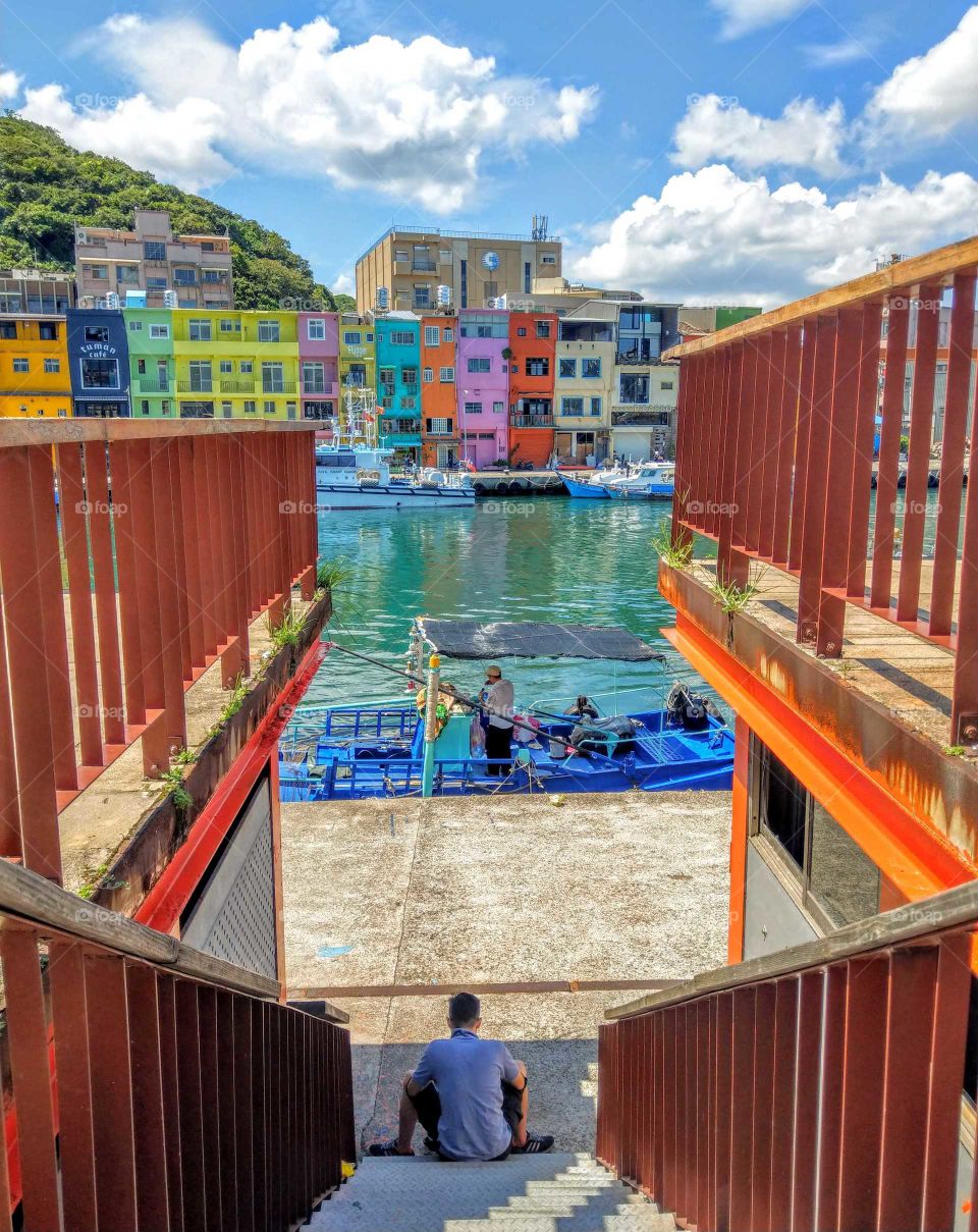 Best of the best: colorful fishing port.