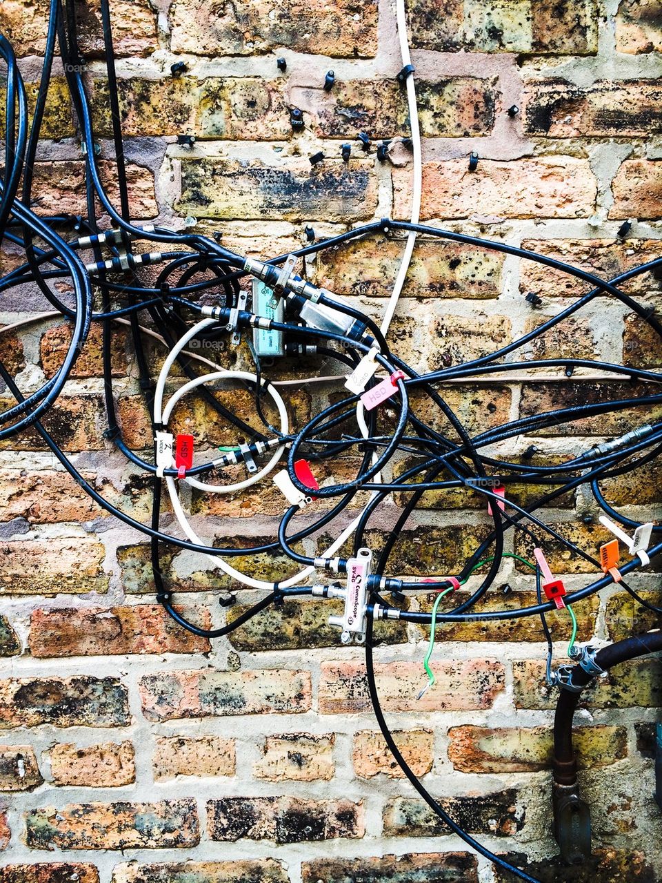 Tangled wires