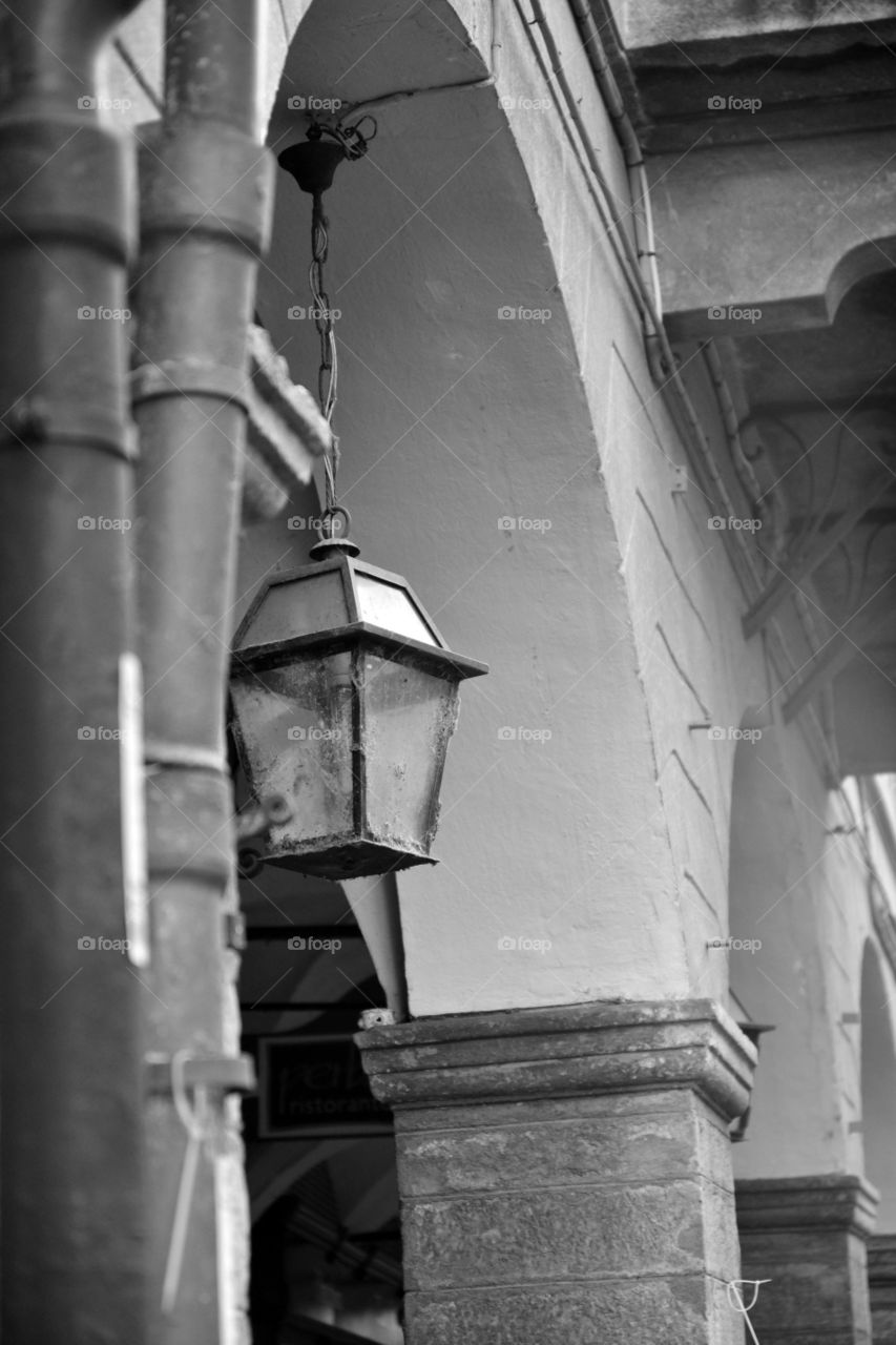 lamppost in the street