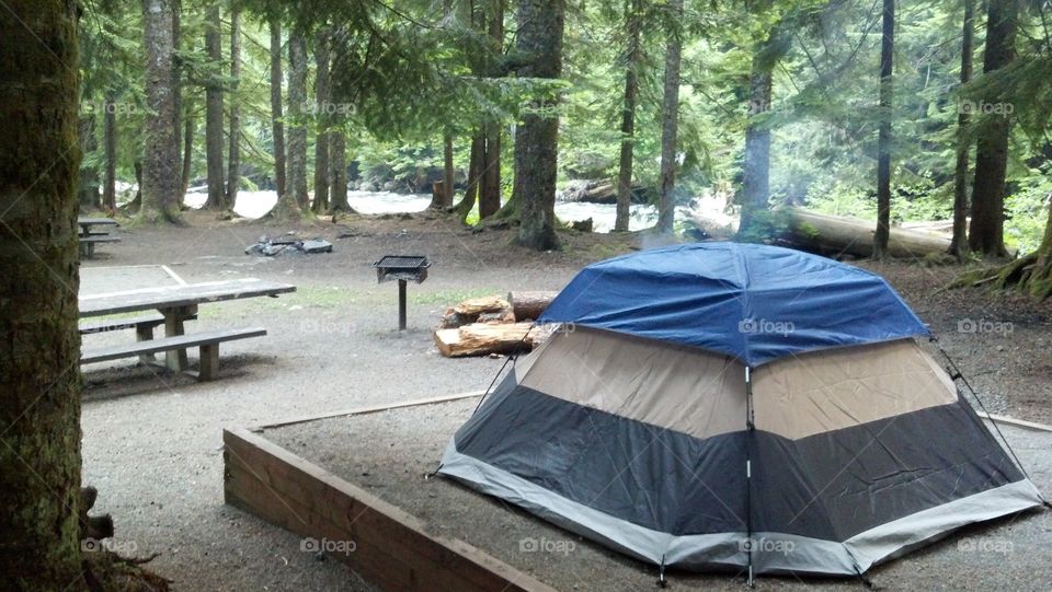 camping tent campground