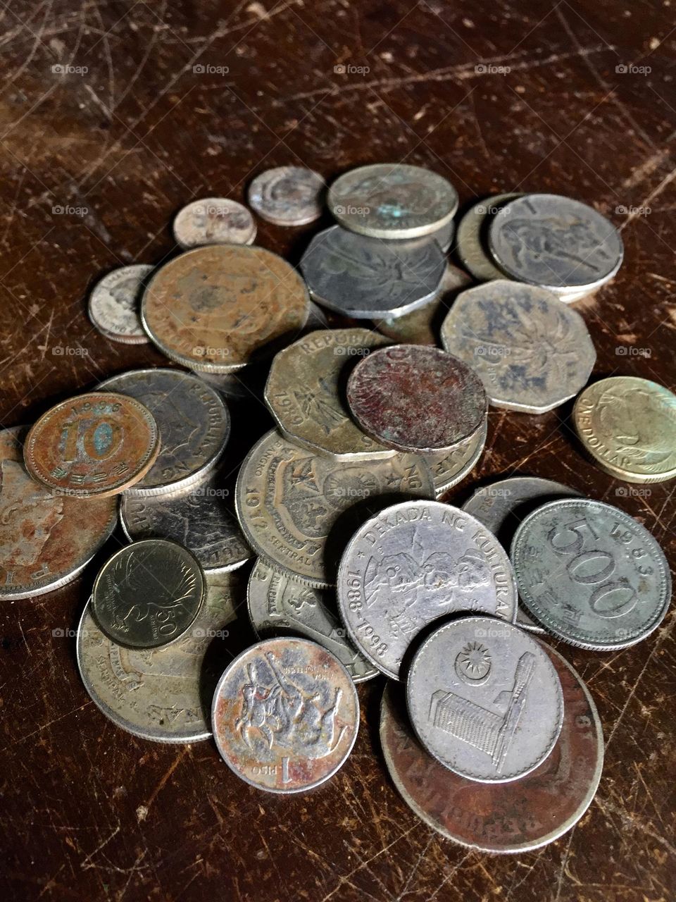 Old coins 