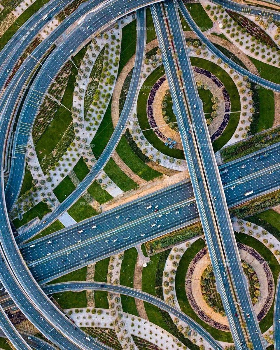 Glory be to God, the magnificent and picturesque view and the natural green trees are a view that is nothing more wonderful than it