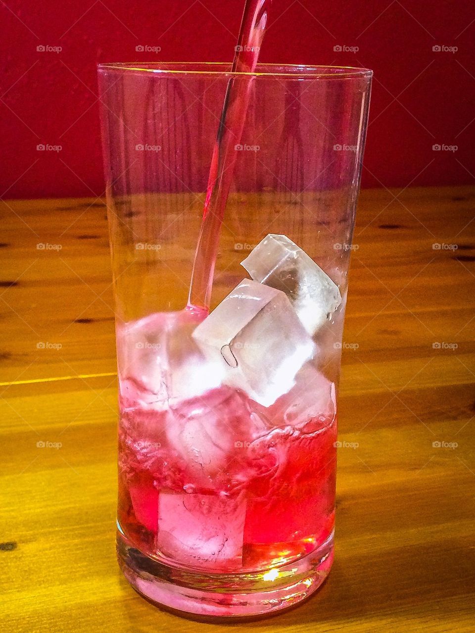 Raspberry Ice splash