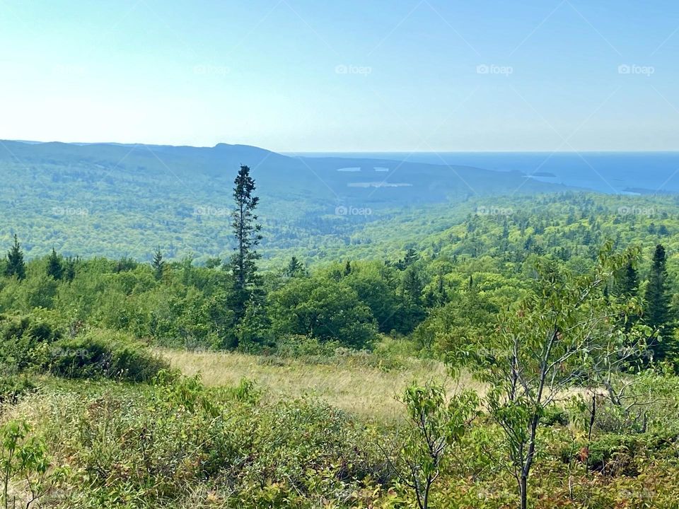 Mountain View in Copper Harbor Michigan 