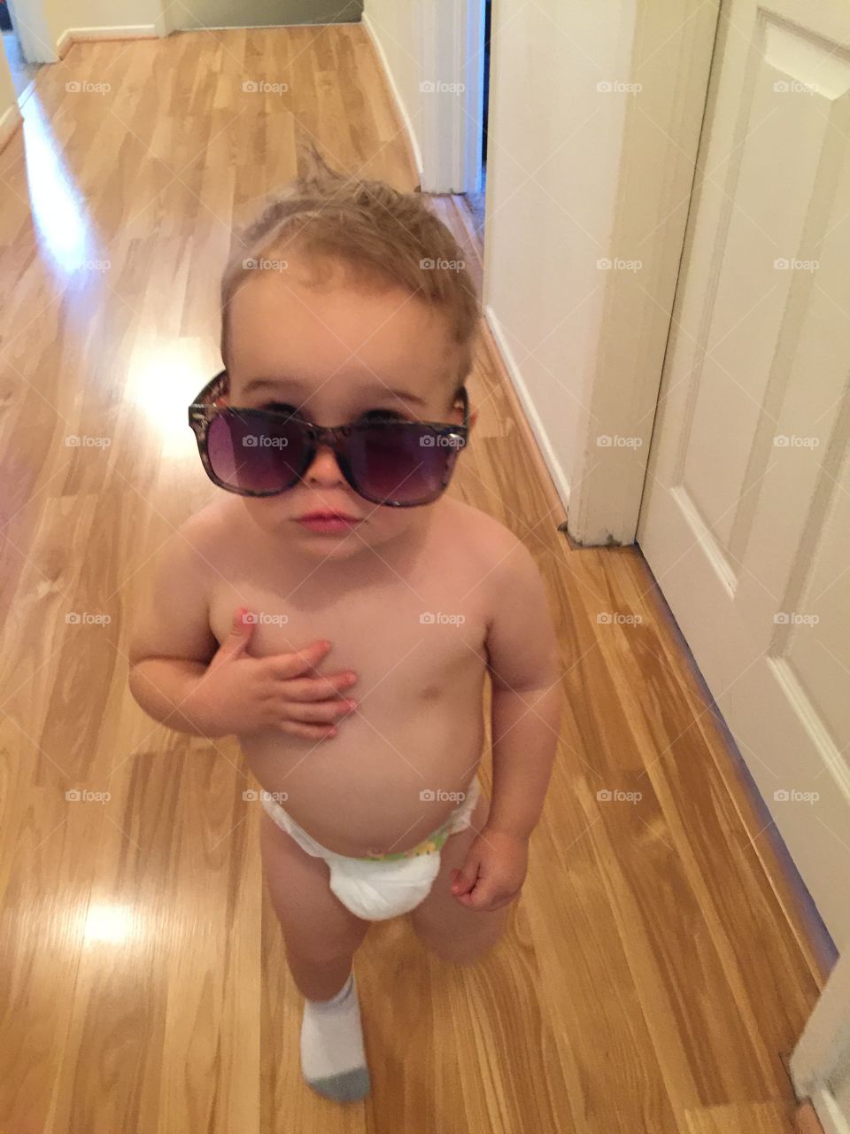 When Nana babysits, it's risky business!