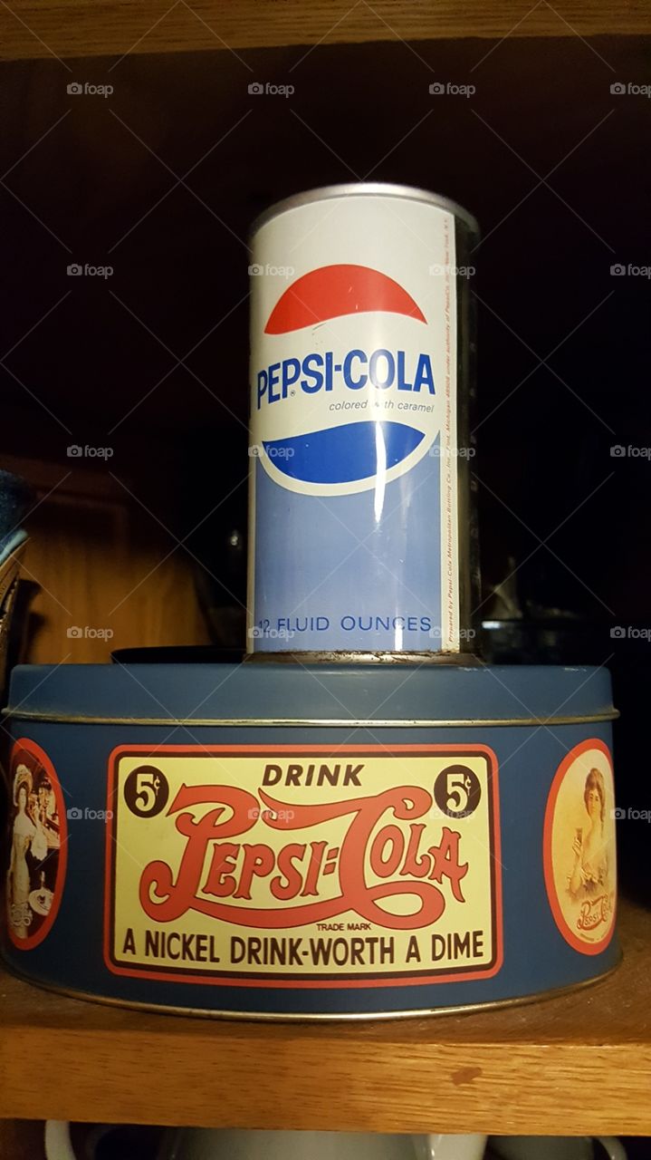 old school Pepsi