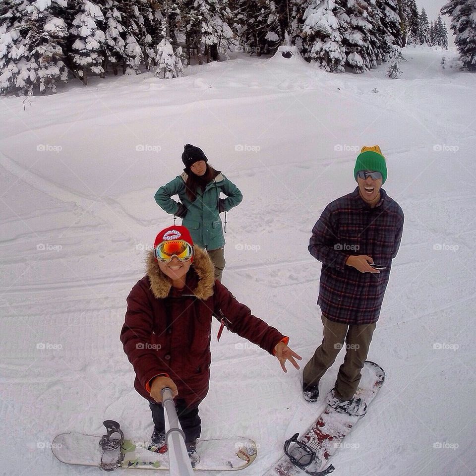 Winter Wonderland Selfie