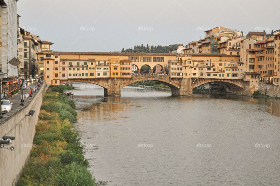 Ponte vecchio in Florence Italy 