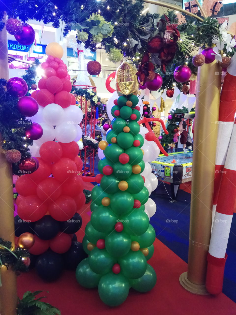 Christmas decorations balloon