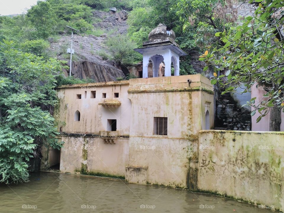 Temple near the lake