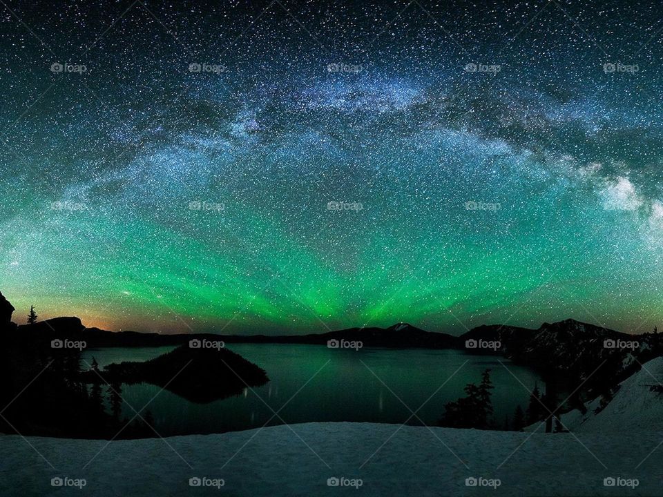 Beautiful starry sky