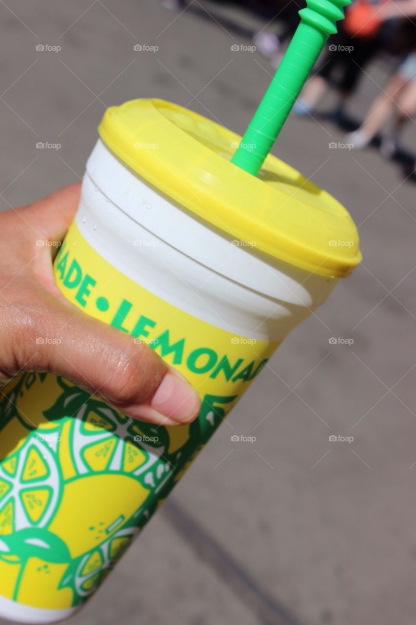 Ice Cold Lemonade