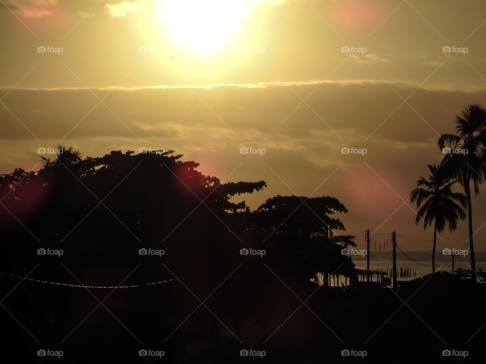 Sunrise at the beach